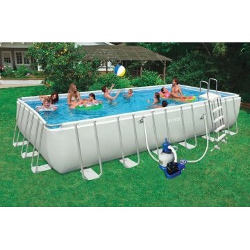 Piscine INTEX ULTRA 7.32x3.66 XTR 1.32m à sable