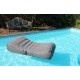 Matelas piscine polyester/pvc WAVE Gris