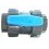 Vanne PVC F/F à coller PN16 Ø63